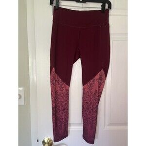 Calia Pink Pattern Leggings Women Small Side Pocket women small